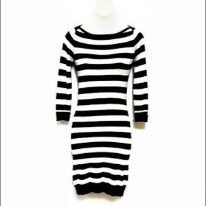 French Connection Bambi striped sweater dress